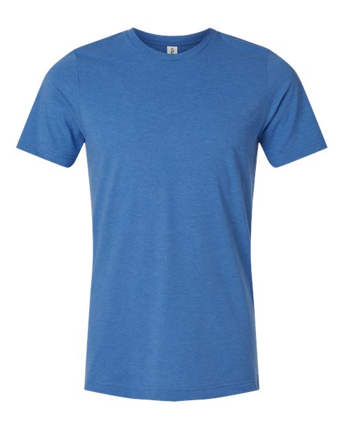 Tultex Unisex Combed CVC T-Shirt 602CVC - Heather Royal