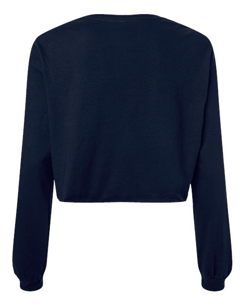 BELLA + CANVAS Women's FWD Fashion Crop Long Sleeve Tee 6501