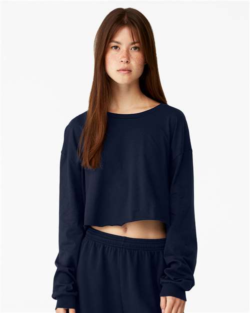 BELLA + CANVAS Women's FWD Fashion Crop Long Sleeve Tee 6501