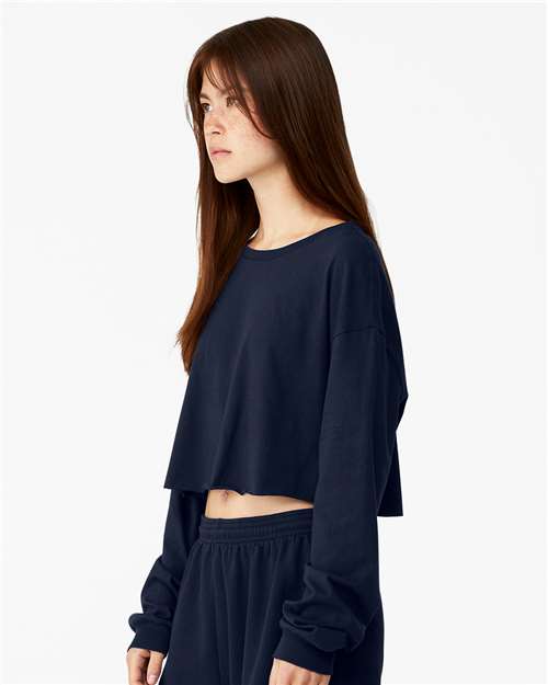 BELLA + CANVAS Women's FWD Fashion Crop Long Sleeve Tee 6501