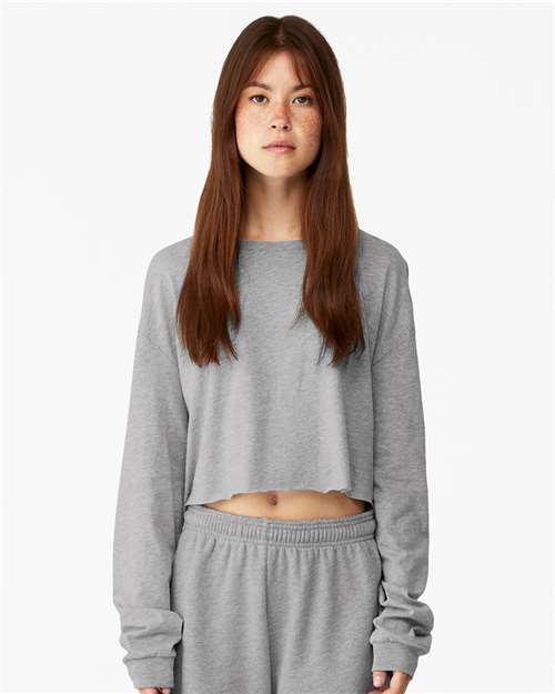 BELLA + CANVAS Women's FWD Fashion Crop Long Sleeve Tee 6501