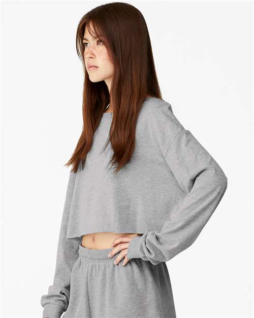 BELLA + CANVAS Women's FWD Fashion Crop Long Sleeve Tee 6501