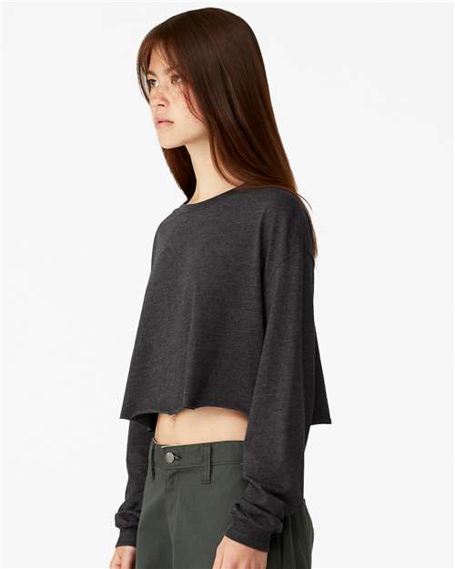 BELLA + CANVAS Women's FWD Fashion Crop Long Sleeve Tee 6501