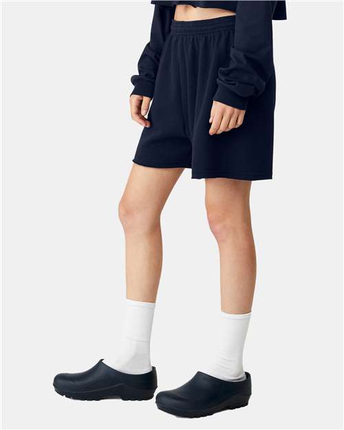 BELLA + CANVAS Women's FWD Fashion Cutoff Fleece Shorts 3797