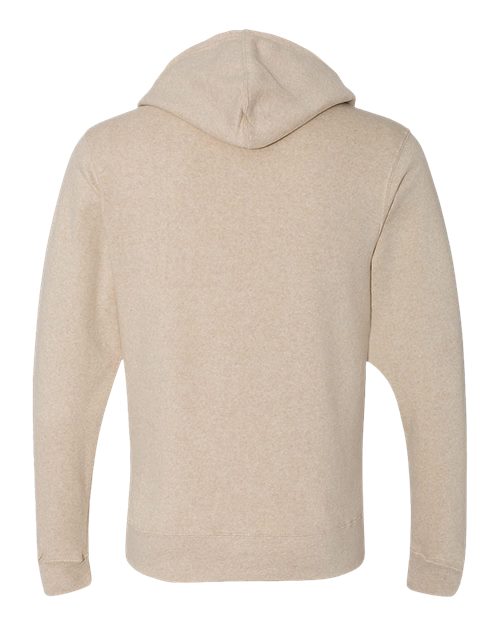 J. America Men's Triblend Full-Zip Hooded Sweatshirt 8872