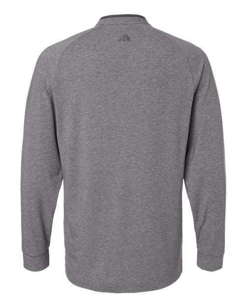 Adidas Men's Henley Long Sleeve T-Shirt A597