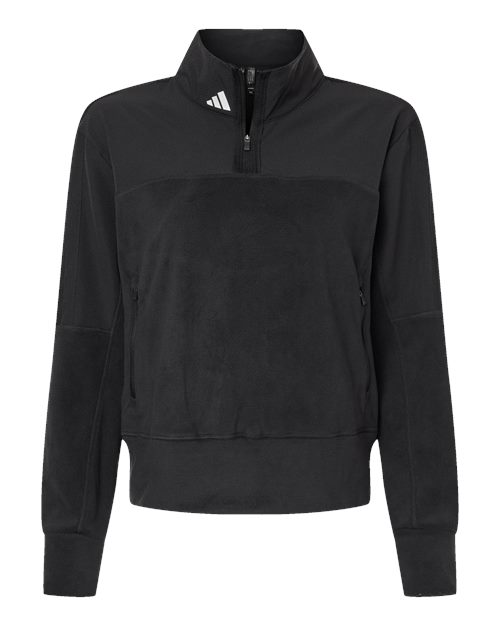 Adidas Women's Fleece Quarter-Zip Pullover A601