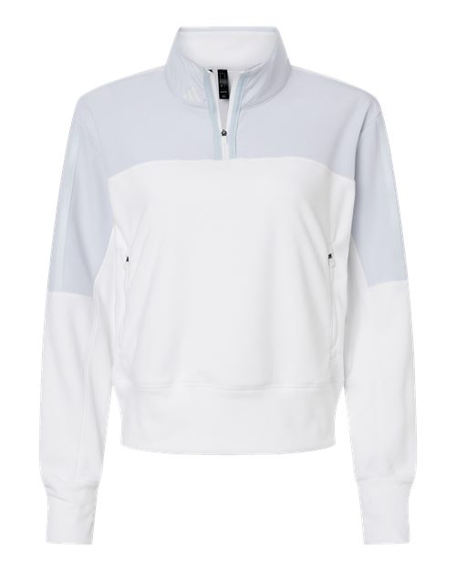 Adidas Women's Fleece Quarter-Zip Pullover A601