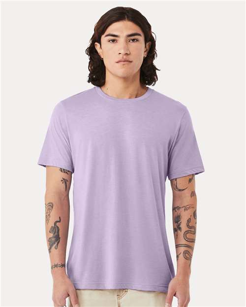 BELLA + CANVAS Triblend Tee 3413 - Dark Lavender Triblend