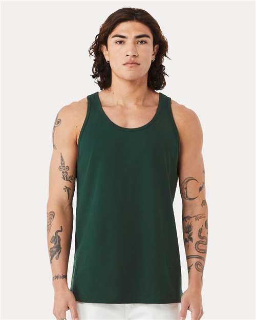 BELLA + CANVAS Jersey Tank 3480 - Forest