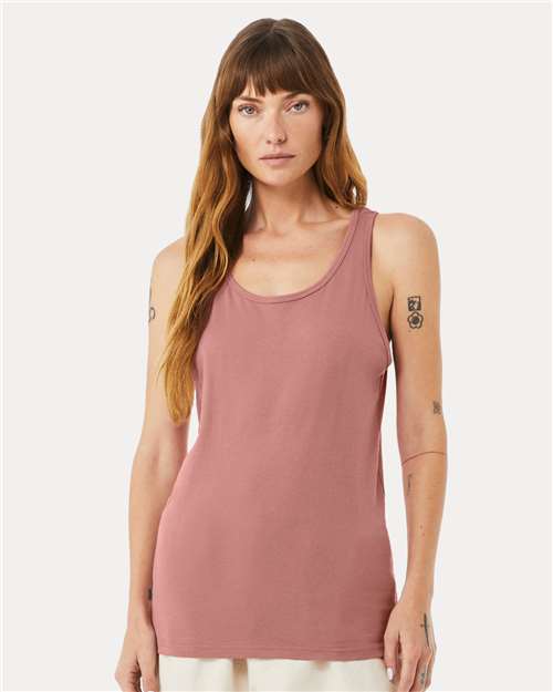BELLA + CANVAS Jersey Tank 3480 - Mauve