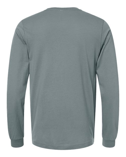 BELLA + CANVAS Unisex Jersey Long Sleeve Tee 3501 - Blue Storm