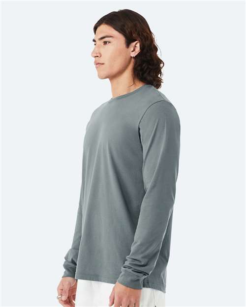 BELLA + CANVAS Unisex Jersey Long Sleeve Tee 3501 - Blue Storm