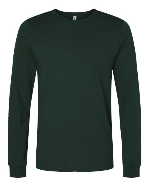 BELLA + CANVAS Unisex Jersey Long Sleeve Tee 3501 - Forest