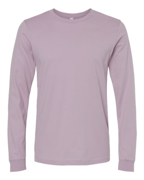 BELLA + CANVAS Unisex Jersey Long Sleeve Tee 3501 - Light Violet