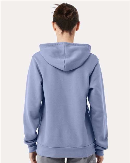BELLA + CANVAS Unisex Sponge Fleece Hoodie Sweatshirt 3719 - Lavender Blue