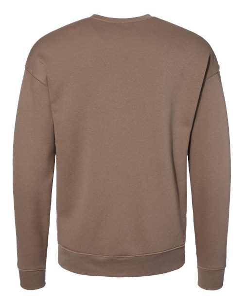 BELLA + CANVAS Unisex Sponge Fleece Drop Shoulder Crewneck Sweatshirt 3945 - Vintage Brown