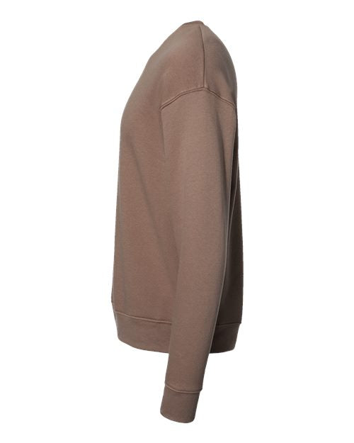 BELLA + CANVAS Unisex Sponge Fleece Drop Shoulder Crewneck Sweatshirt 3945 - Vintage Brown