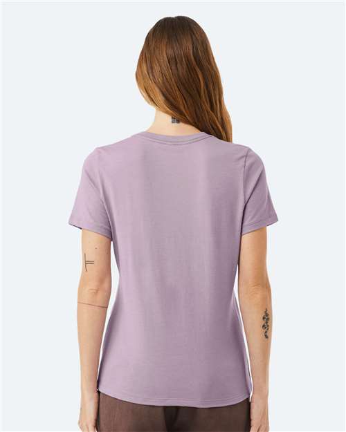 BELLA + CANVAS Women’s Relaxed Jersey Tee 6400 - Light Violet
