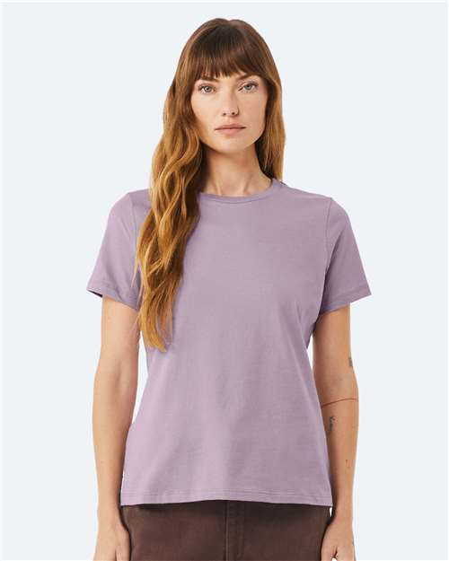 BELLA + CANVAS Women’s Relaxed Jersey Tee 6400 - Light Violet