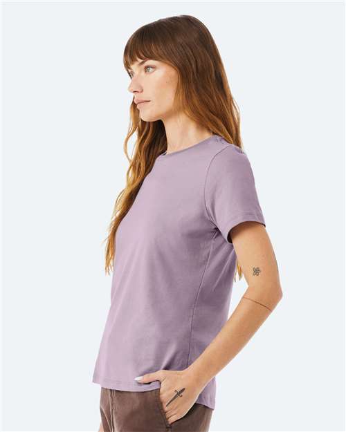 BELLA + CANVAS Women’s Relaxed Jersey Tee 6400 - Light Violet