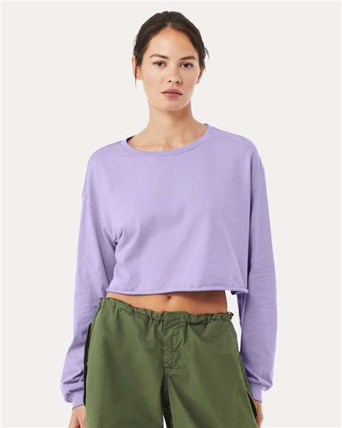 BELLA + CANVAS Women's FWD Fashion Crop Long Sleeve Tee 6501