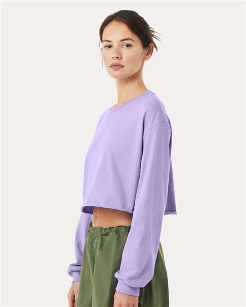 BELLA + CANVAS Women's FWD Fashion Crop Long Sleeve Tee 6501