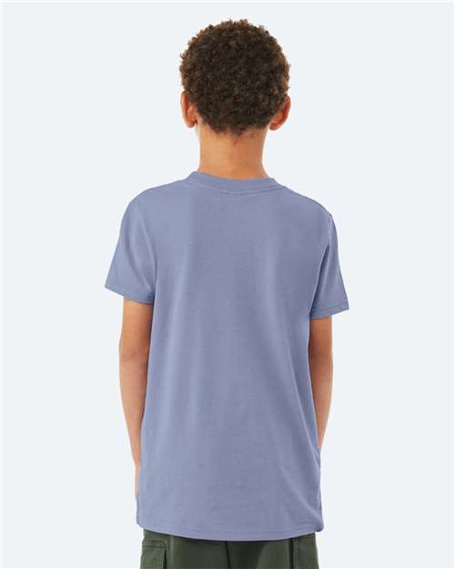 BELLA + CANVAS Youth Jersey Tee 3001Y - Lavender Blue