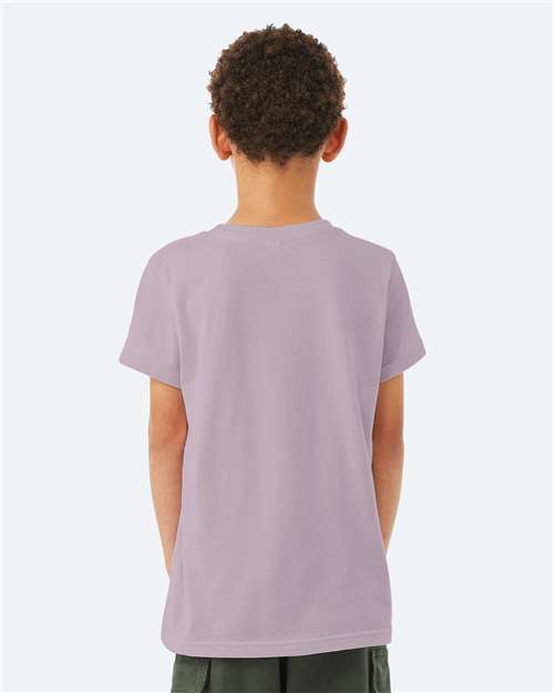 BELLA + CANVAS Youth Jersey Tee 3001Y - Light Violet