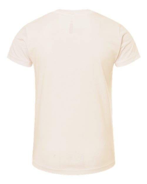 BELLA + CANVAS Youth CVC Jersey Tee 3001YCVC - Heather Natural