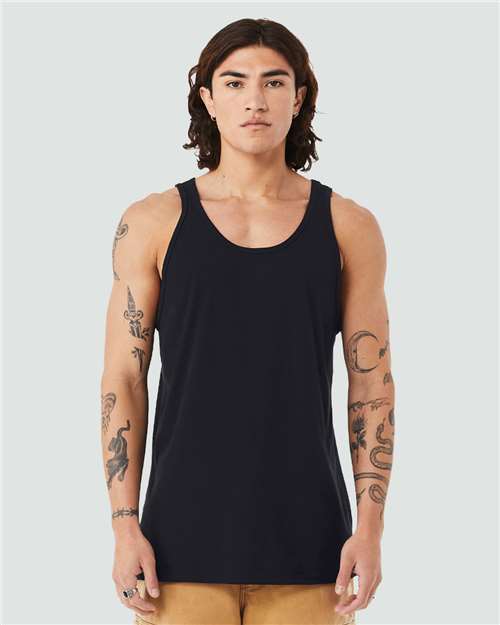 BELLA + CANVAS Unisex Heather CVC Tank 3480CVC