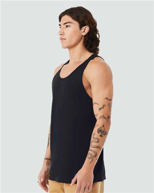 BELLA + CANVAS Unisex Heather CVC Tank 3480CVC