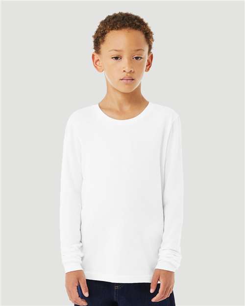 BELLA + CANVAS Youth Triblend Long Sleeve Tee 3513Y
