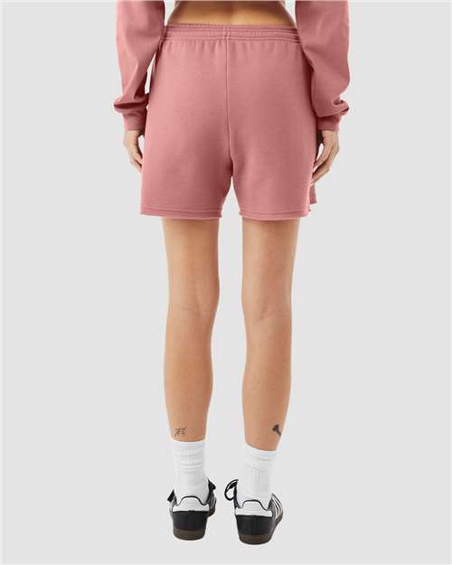 BELLA + CANVAS Women's Cutoff Fleece Shorts 3787