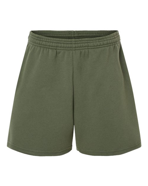 BELLA + CANVAS Women's Cutoff Fleece Shorts 3787