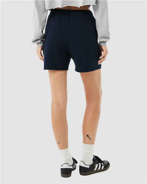 BELLA + CANVAS Women's Cutoff Fleece Shorts 3787