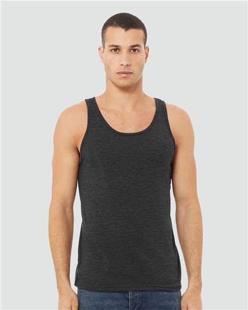 BELLA + CANVAS Unisex Heather CVC Tank 3480CVC