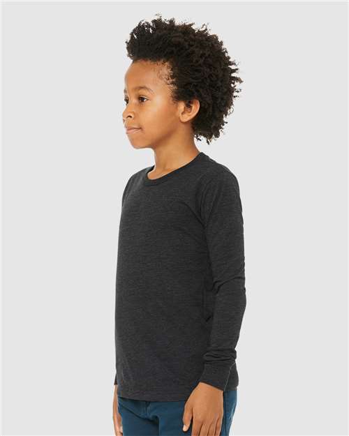 BELLA + CANVAS Youth Triblend Long Sleeve Tee 3513Y