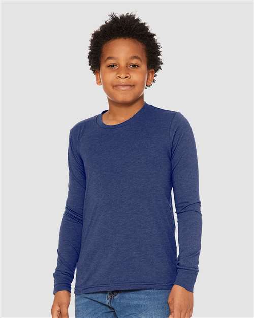 BELLA + CANVAS Youth Triblend Long Sleeve Tee 3513Y