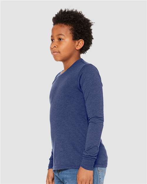BELLA + CANVAS Youth Triblend Long Sleeve Tee 3513Y