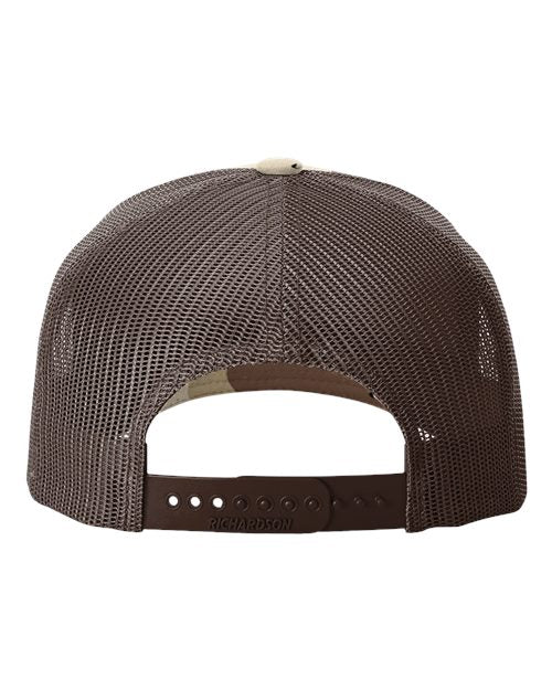 Richardson Five-Panel Printed Trucker Cap 112PFP