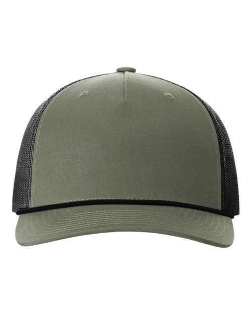 Richardson Five-Panel Trucker with Rope Cap 112FPR