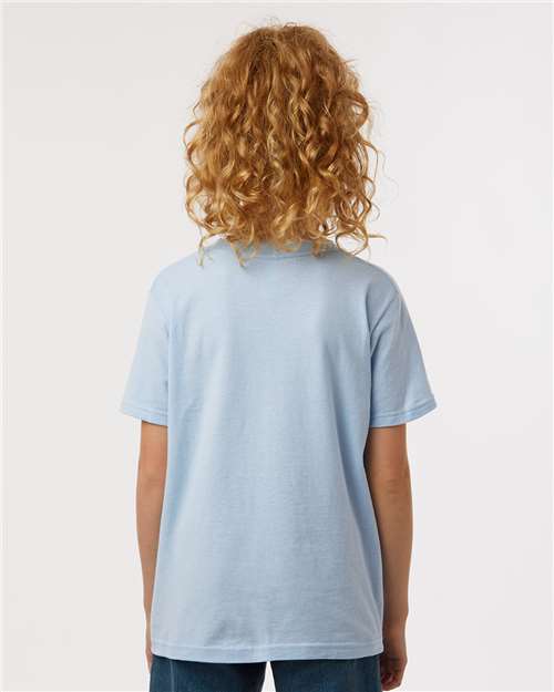 Tultex Youth Fine Jersey T-Shirt 235 - Baby Blue