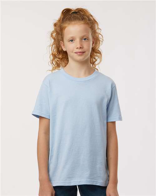Tultex Youth Fine Jersey T-Shirt 235 - Baby Blue