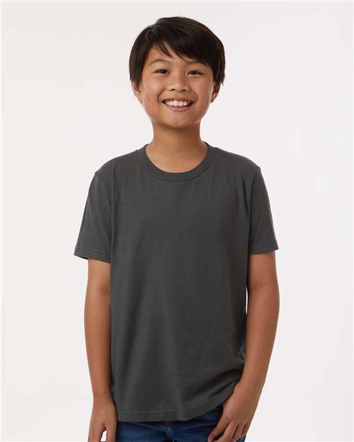 Tultex Youth Fine Jersey T-Shirt 235 - Charcoal