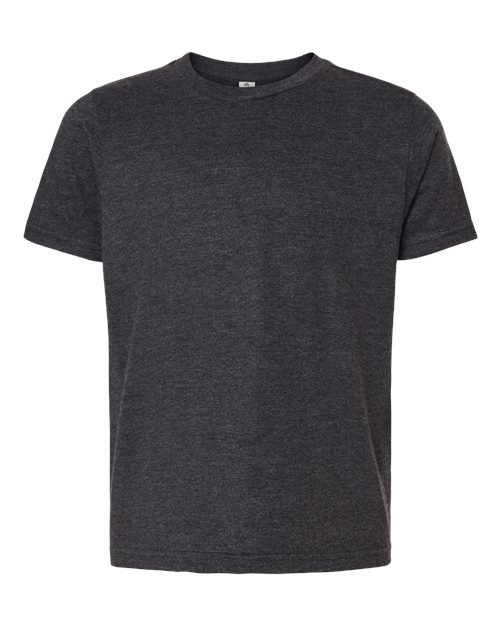 Tultex Youth Fine Jersey T-Shirt 235 - Heather Graphite