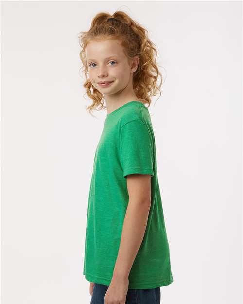 Tultex Youth Fine Jersey T-Shirt 235 - Heather Kelly