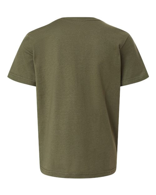 Tultex Youth Fine Jersey T-Shirt 235 - Military Green
