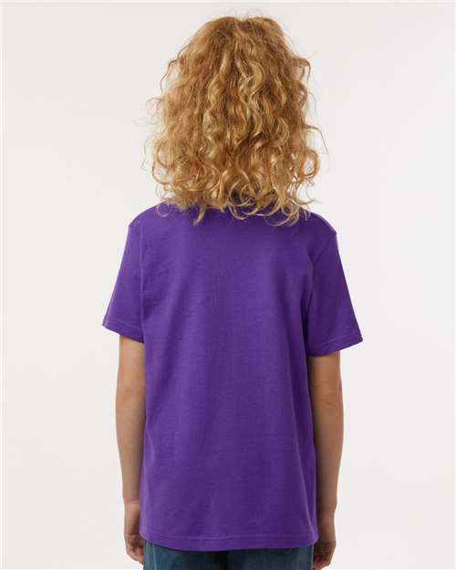 Tultex Youth Fine Jersey T-Shirt 235 - Purple