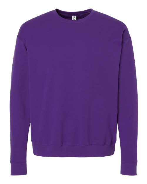Tultex Unisex Fleece Crewneck Sweatshirt 340 - Purple